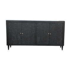 Narissa 4-Door Sideboard in Solid Mango Wood