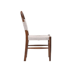 Winslet Mid-Century Modern Dining Chair with Woven Seat