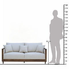 Reed 3 Seater Sofa – Modern Minimalist Design