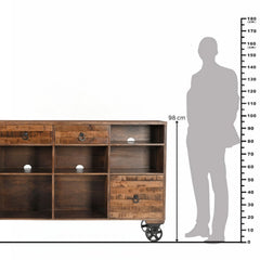 Guru Christin Caster Media Console