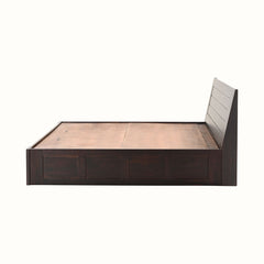 Jaipur Solid Sheesham Wood Queen Size Bed with Hydraulic Lift-Up Storage
