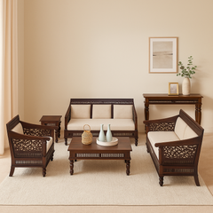 Lata 2 Seater Sheesham Wood Sofa