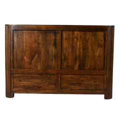 Reed Mango Wood King Storage Bed