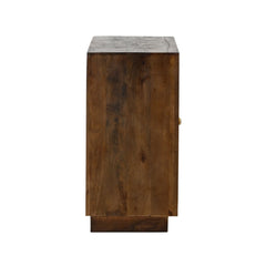 Kittur Mango Wood Shoe Cabinet