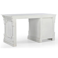 Vintage Belli White Solid Wood Writing Desk