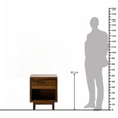Conall Mango Wood Nightstand