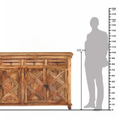 Neemrana Mango Wood Storage Sideboard
