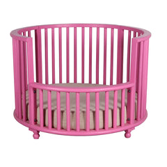 Round Baby Convertible Crib