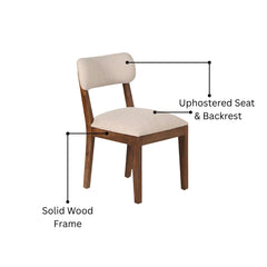 Darin Wooden Dining Chair
