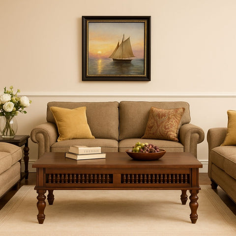 Rani Sheesham Wood Coffee Table