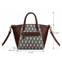 The Espresso Pines Medium Tote