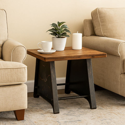 Cormac Industrial Side Table