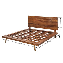 Live Edge King Bed