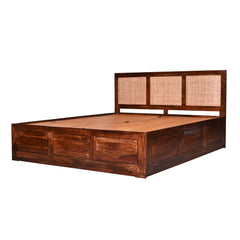 Cane King Bed