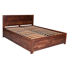 V Groove Queen Bed