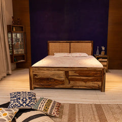Anandi Kom Cane Queen Bed